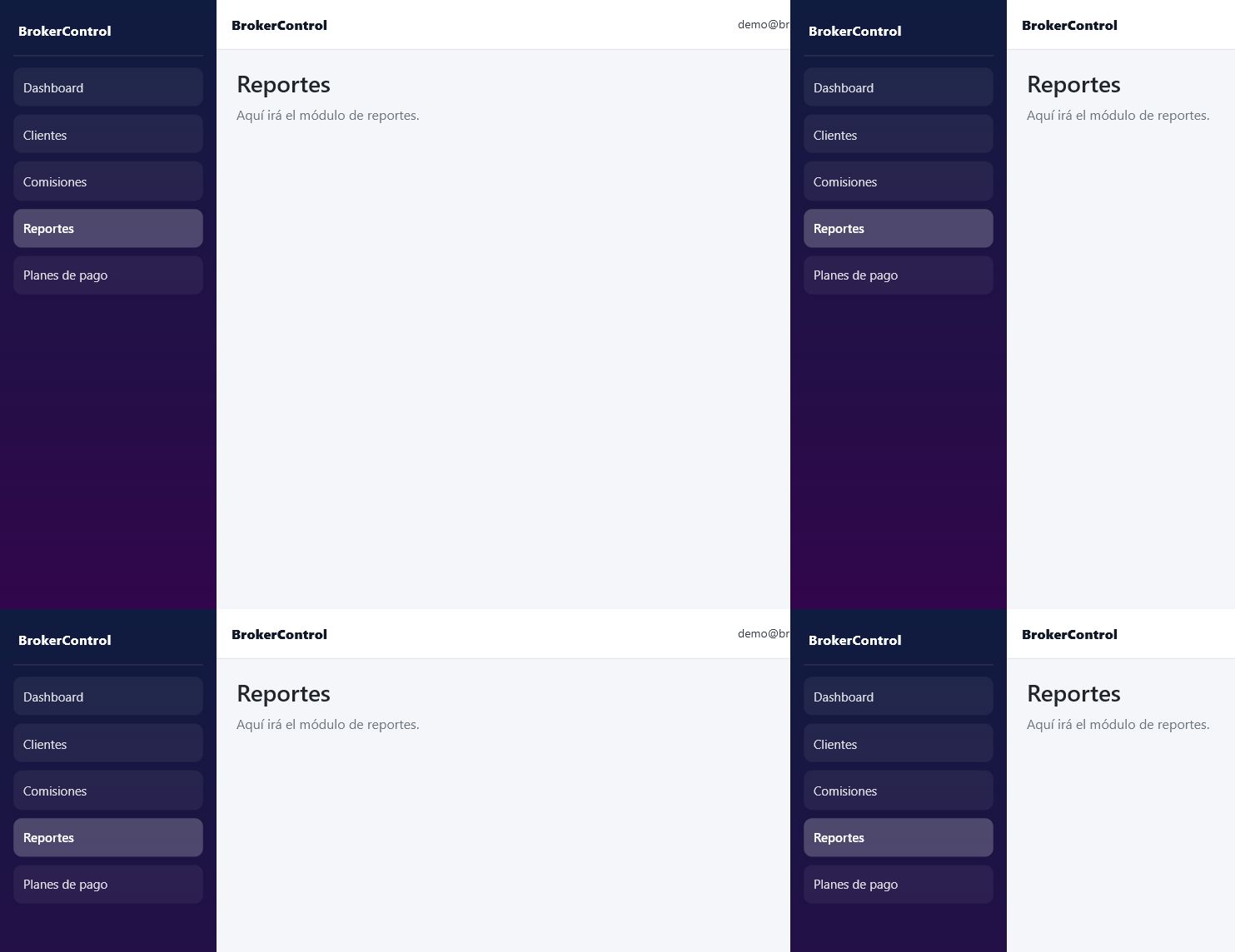 BrokerControl reports